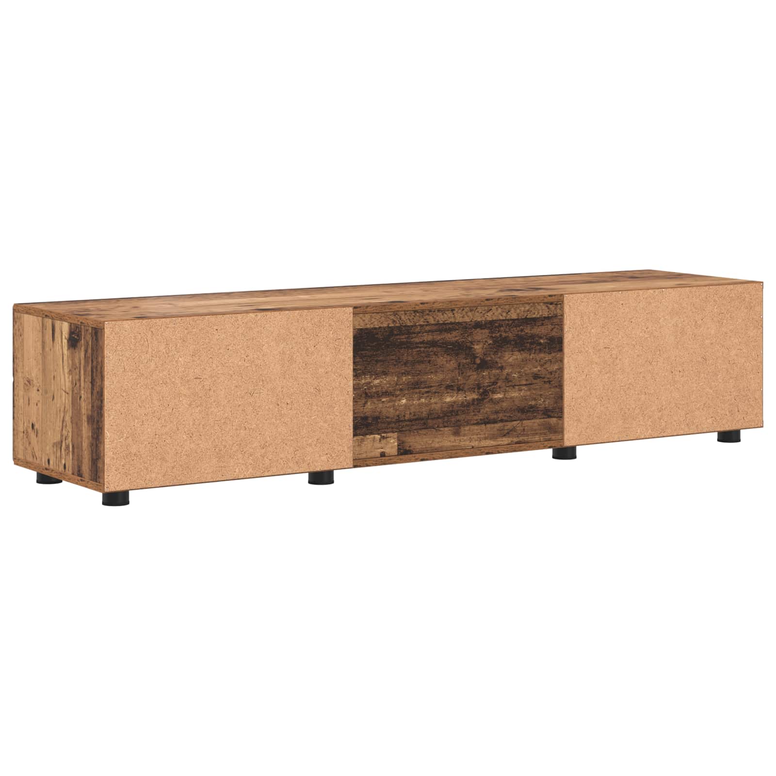 vidaXL Drewniana szafka z szufladą Stare drewno 150 x 39 x 30 cm