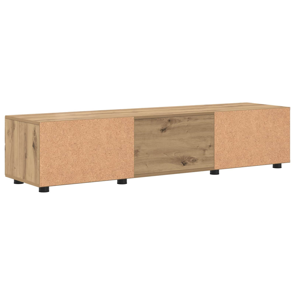 vidaXL Drewniana szafka z szufladą Dąb rzemieślniczy 150 x 39 x 30 cm