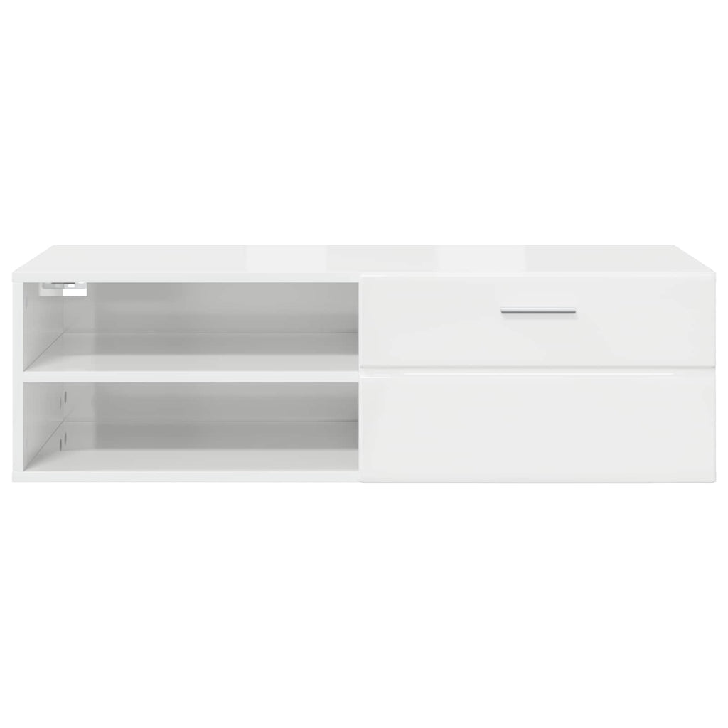 vidaXL Drewniana szafka z szufladą Betonowy szary 100,5 x 39 x 30 cm