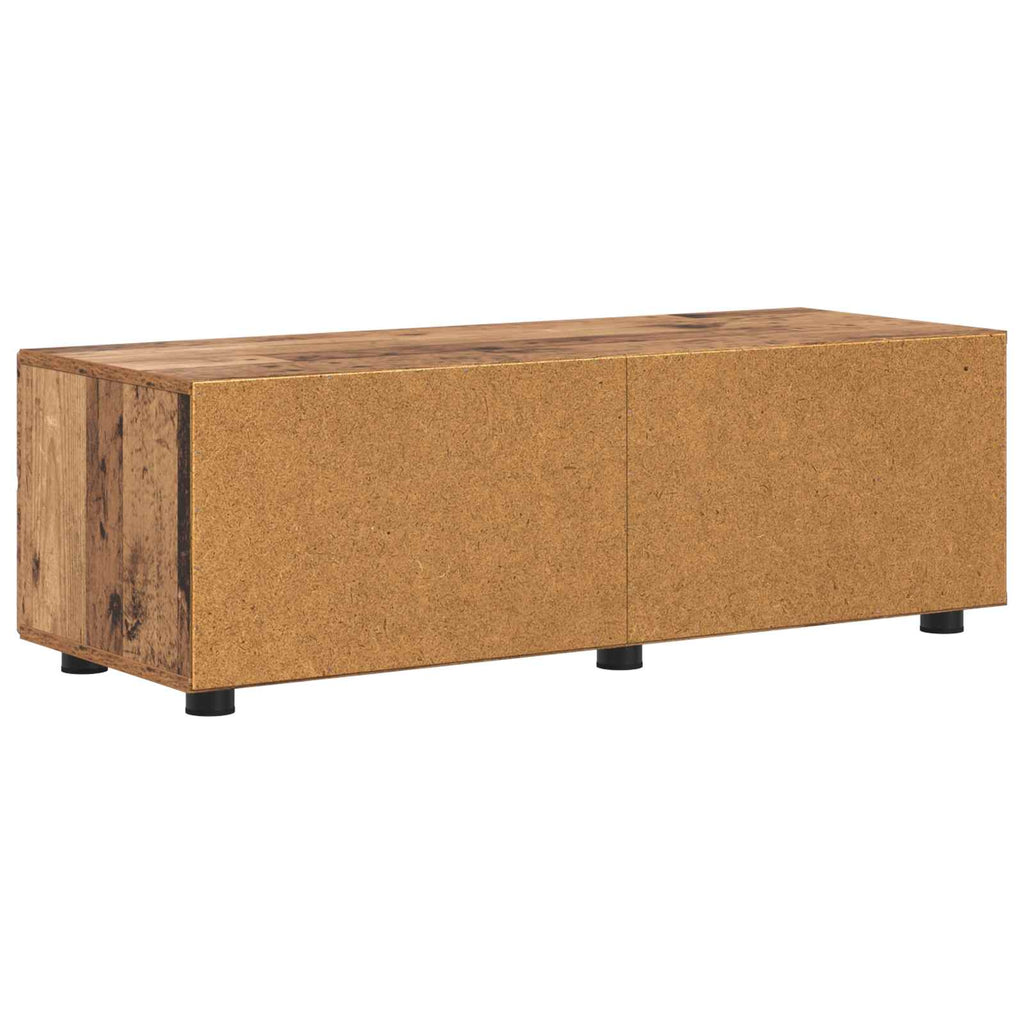 vidaXL Drewniana szafka z szufladą Stare drewno 100,5 x 39 x 30 cm