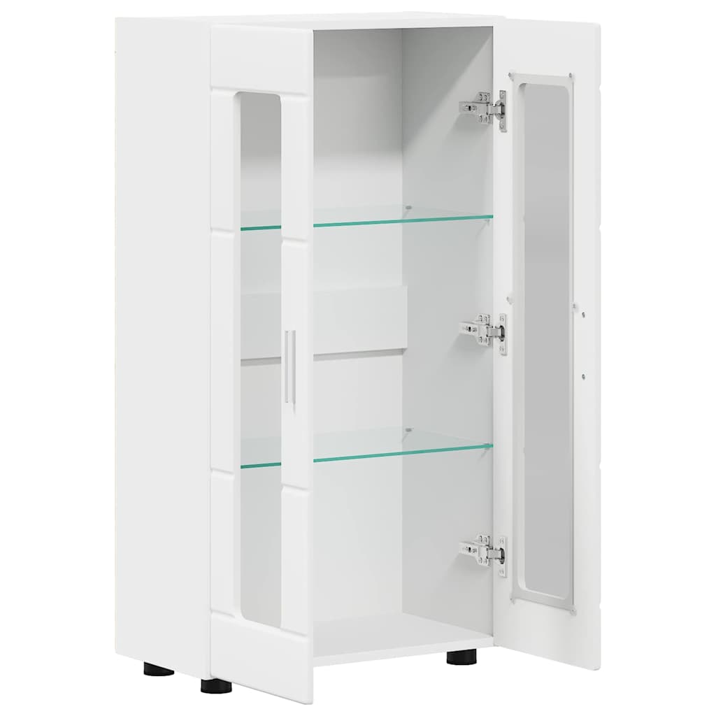 vidaXL Bufet FLORIN Biały 55,5 x 29 x 100 cm Materiał drewnopochodny