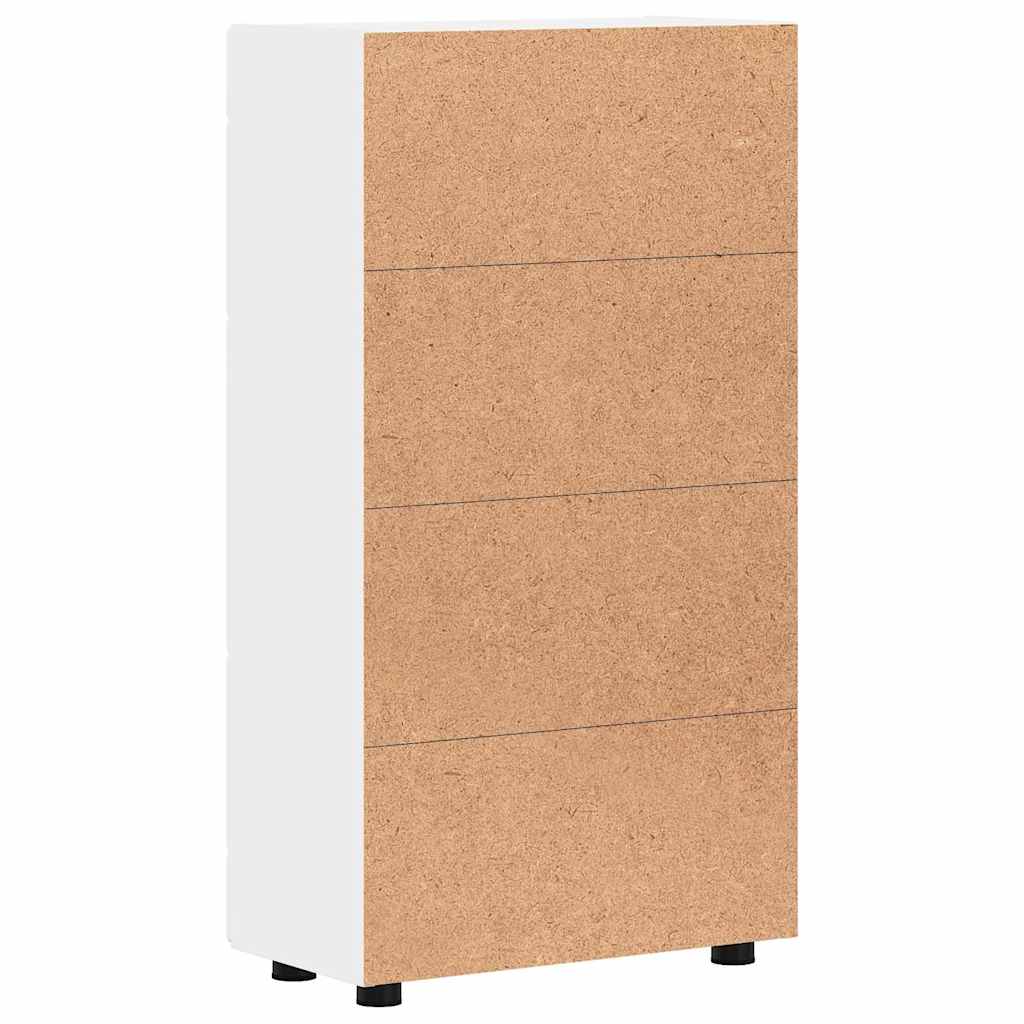 vidaXL Bufet FLORIN Biały 55,5 x 29 x 100 cm Materiał drewnopochodny
