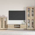 vidaXL Bufet FLORIN 55,5 x 29 x 100 cm Dąb Sonoma Drewno inżynieryjne