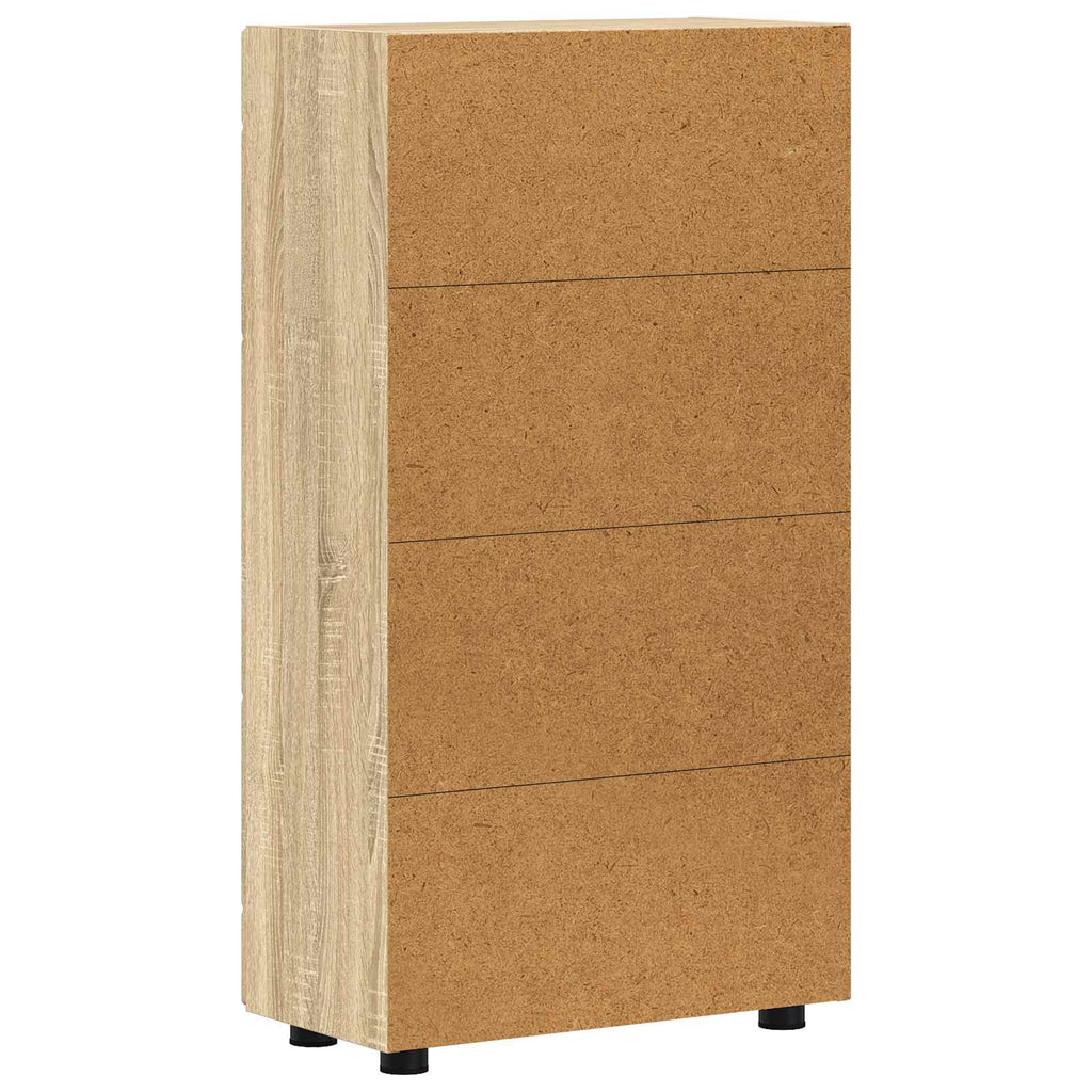 vidaXL Bufet FLORIN 55,5 x 29 x 100 cm Dąb Sonoma Drewno inżynieryjne