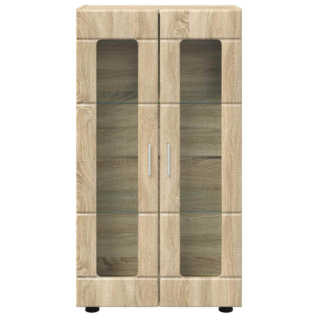 vidaXL Bufet FLORIN 55,5 x 29 x 100 cm Dąb Sonoma Drewno inżynieryjne