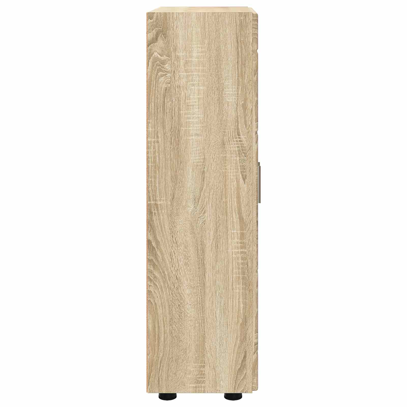 vidaXL Bufet FLORIN 55,5 x 29 x 100 cm Dąb Sonoma Drewno inżynieryjne