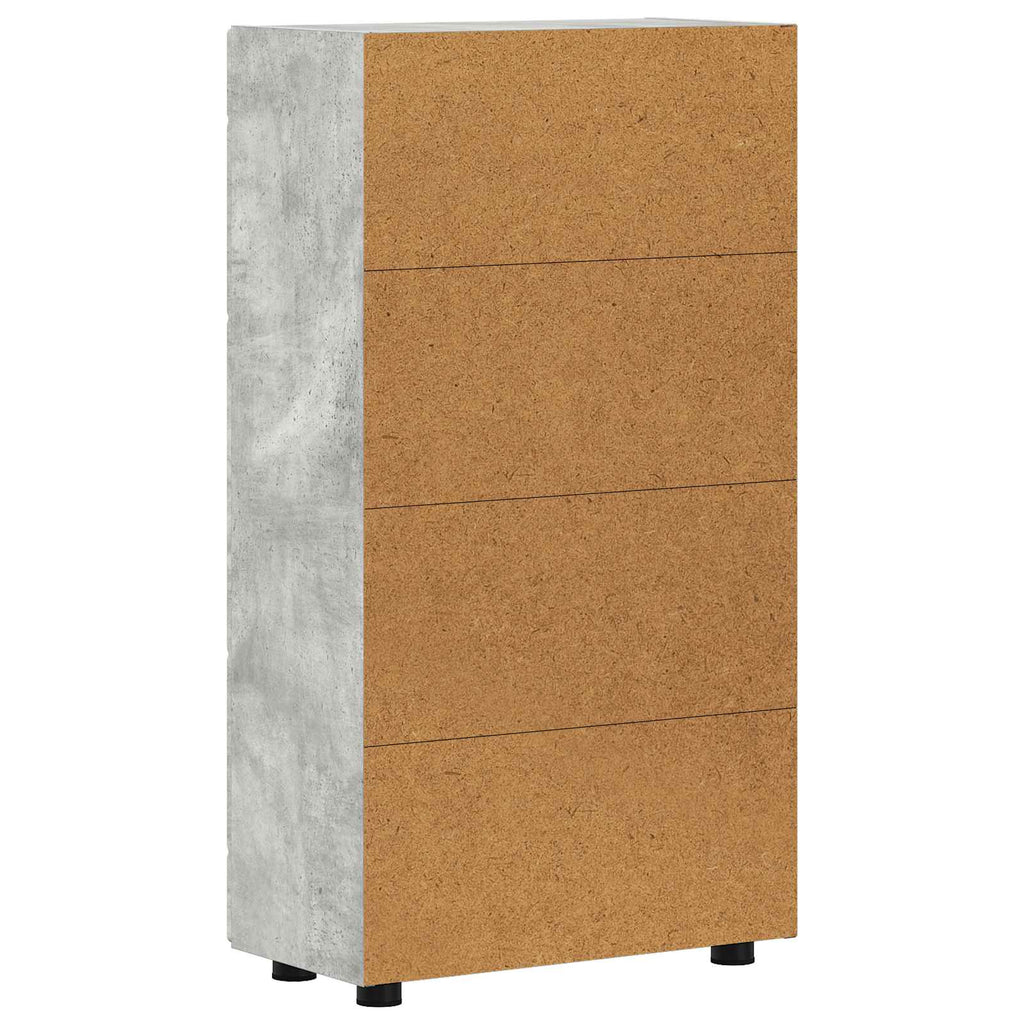 vidaXL Bufet FLORIN 55,5 x 29 x 100 cm Betonowy szary