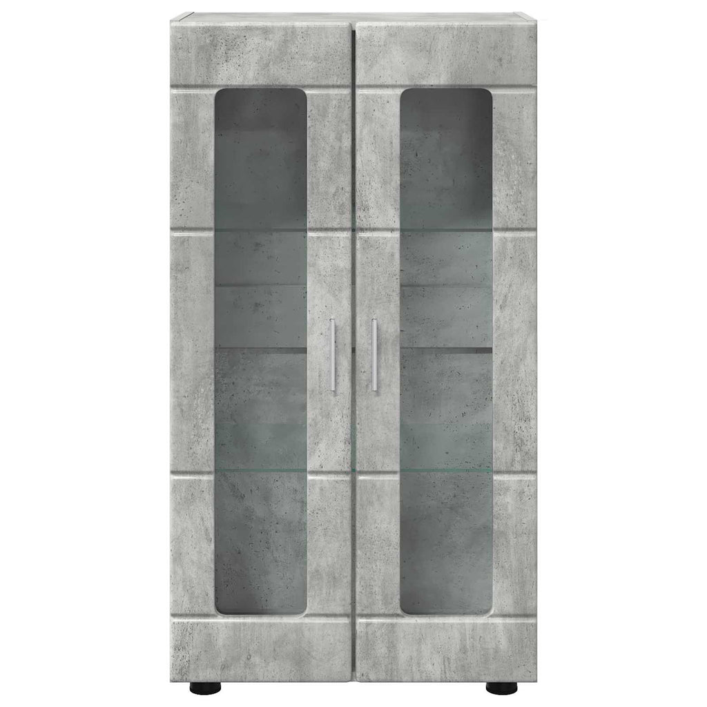 vidaXL Bufet FLORIN 55,5 x 29 x 100 cm Betonowy szary