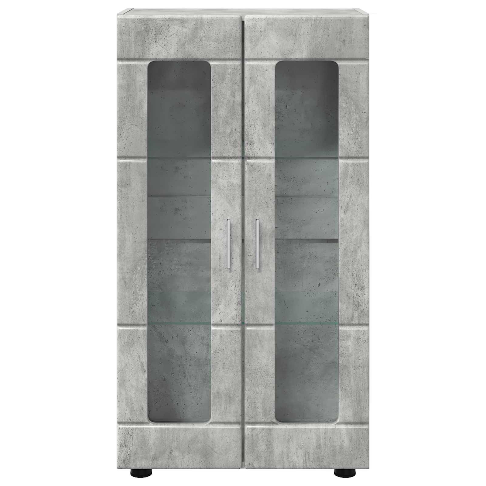 vidaXL Bufet FLORIN 55,5 x 29 x 100 cm Betonowy szary