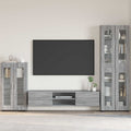 vidaXL Bufet FLORIN 55,5 x 29 x 100 cm Szary Sonoma