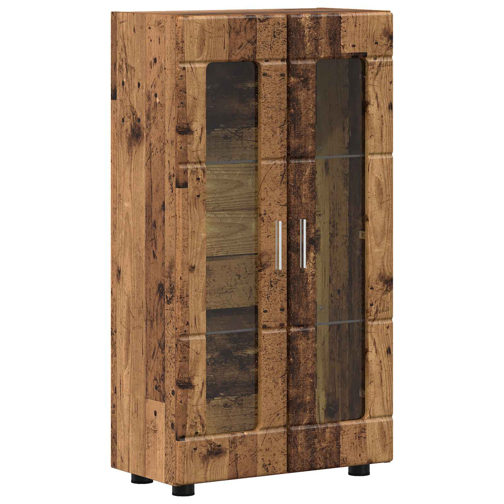 vidaXL Bufet FLORIN 55,5 x 29 x 100 cm Stare drewno