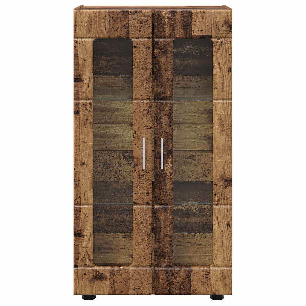 vidaXL Bufet FLORIN 55,5 x 29 x 100 cm Stare drewno