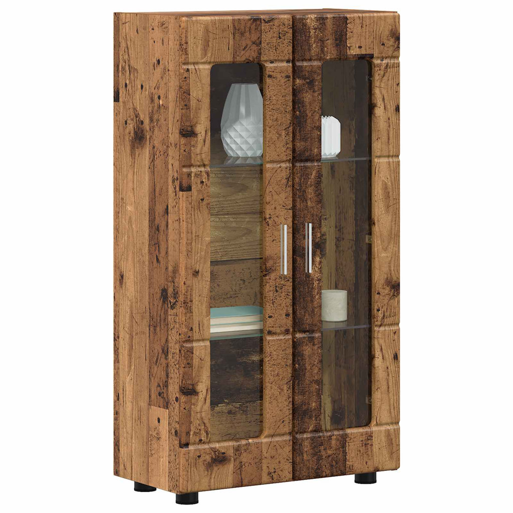 vidaXL Bufet FLORIN 55,5 x 29 x 100 cm Stare drewno