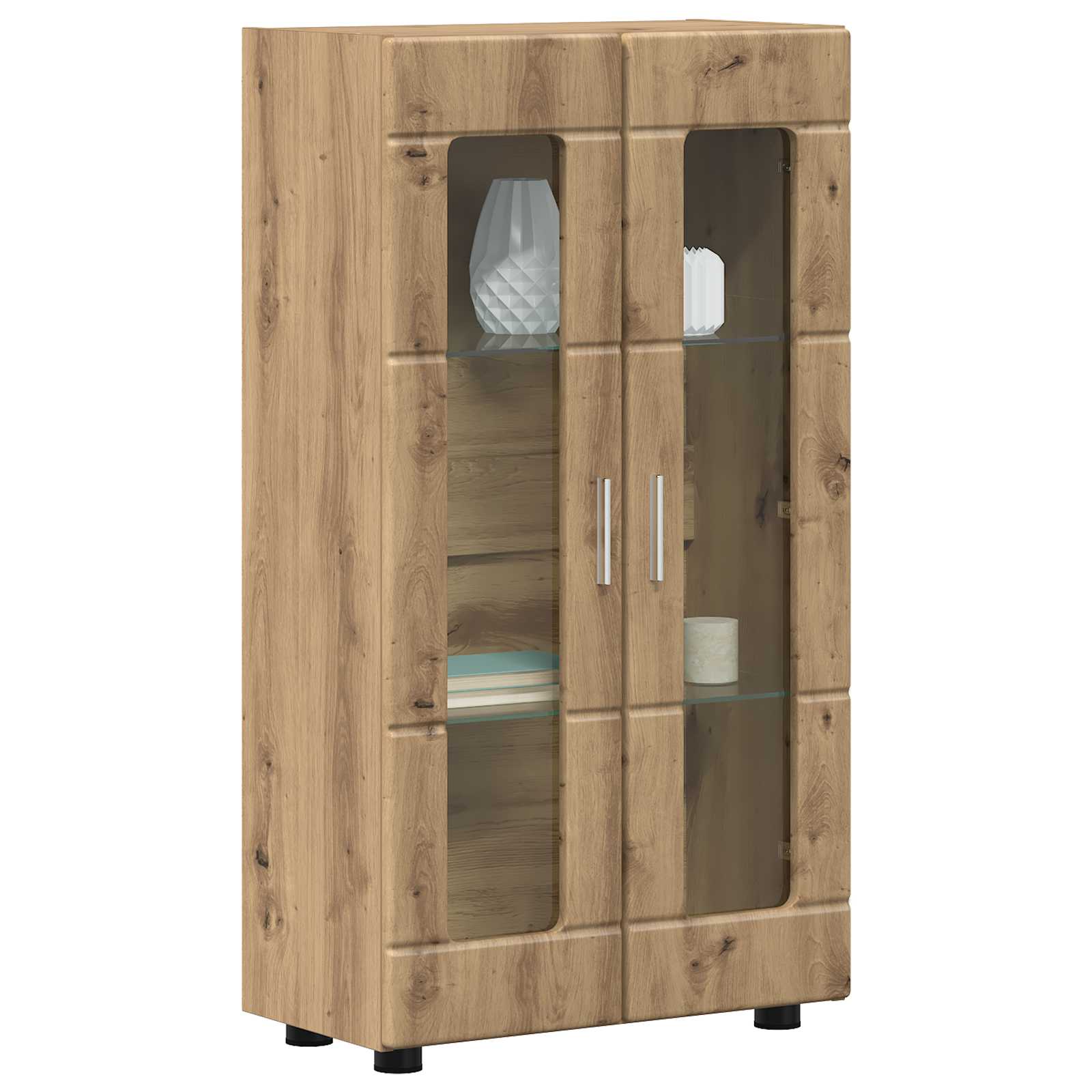 vidaXL Bufet FLORIN 55,5 x 29 x 100 cm Dąb rzemieślniczy