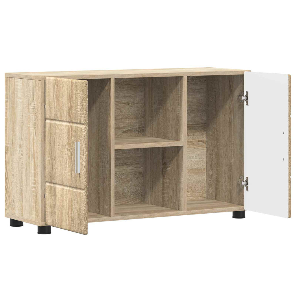 vidaXL Bufet FLORIN 88,5 x 30,5 x 55,5 cm Dąb Sonoma