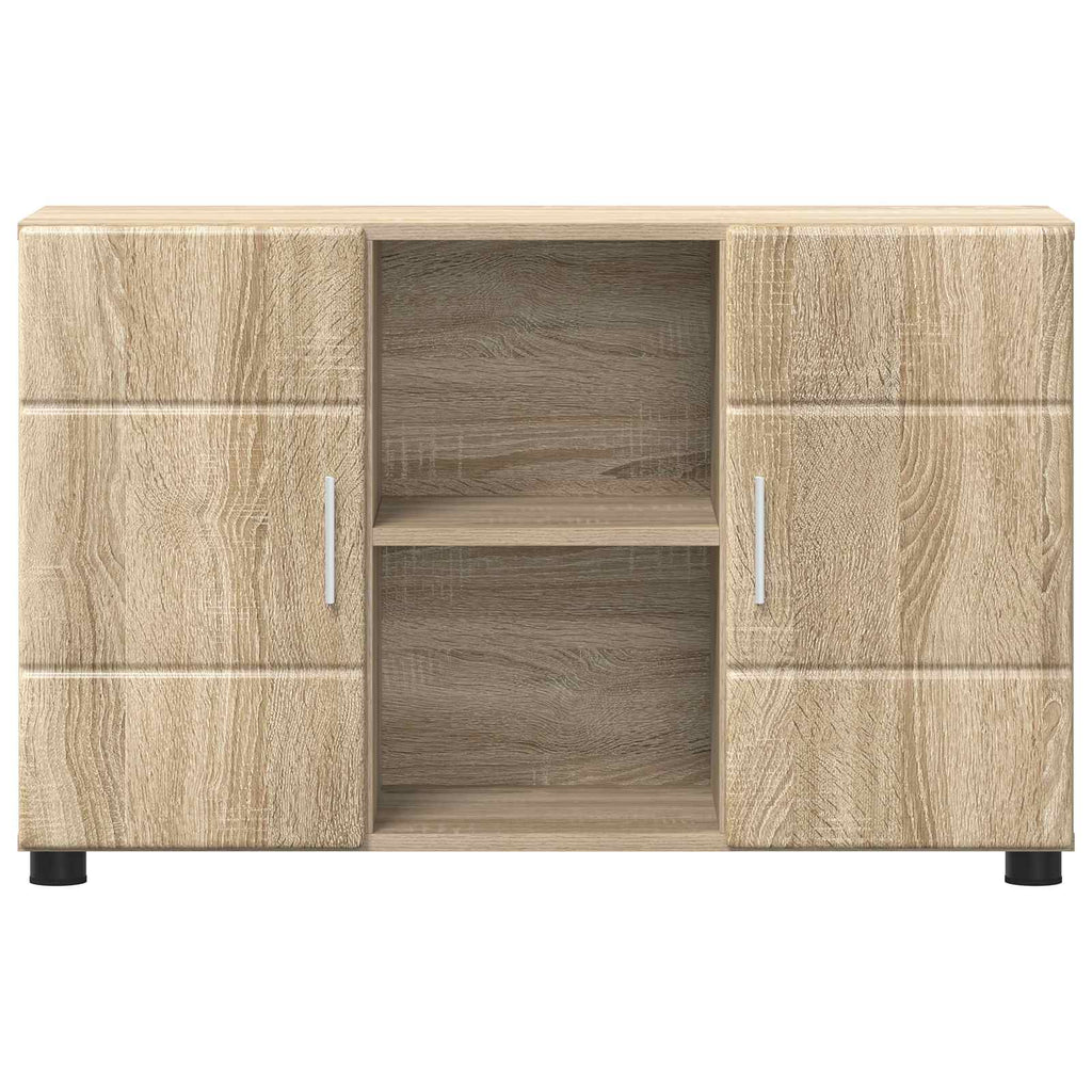 vidaXL Bufet FLORIN 88,5 x 30,5 x 55,5 cm Dąb Sonoma