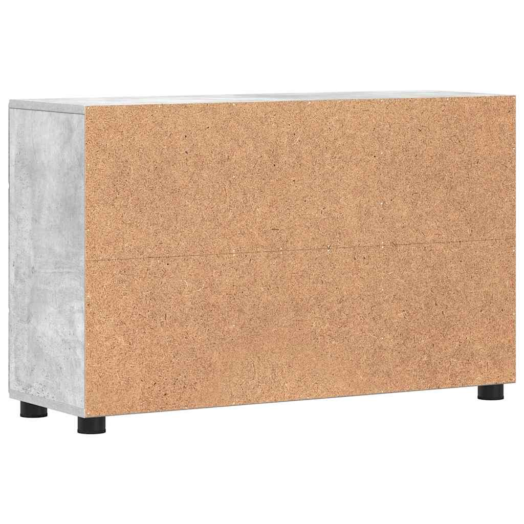 vidaXL Bufet FLORIN 88,5 x 30,5 x 55,5 cm Betonowy szary