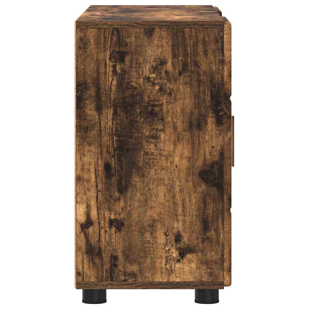 vidaXL Bufet z półką FLORIN Dąb wędzony 88,5 x 30,5 x 55,5 cm