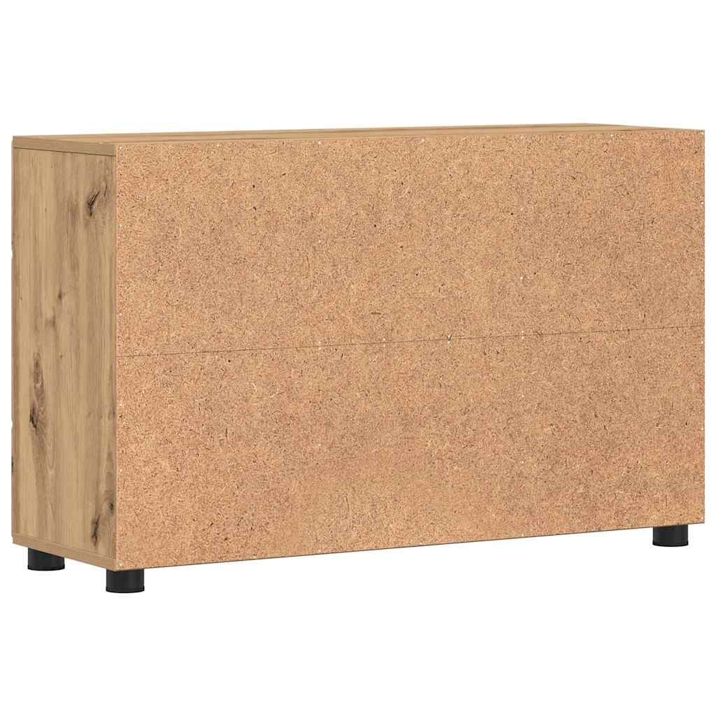 vidaXL Bufet z półką FLORIN Dąb rzemieślniczy 88,5 x 30,5 x 55,5 cm