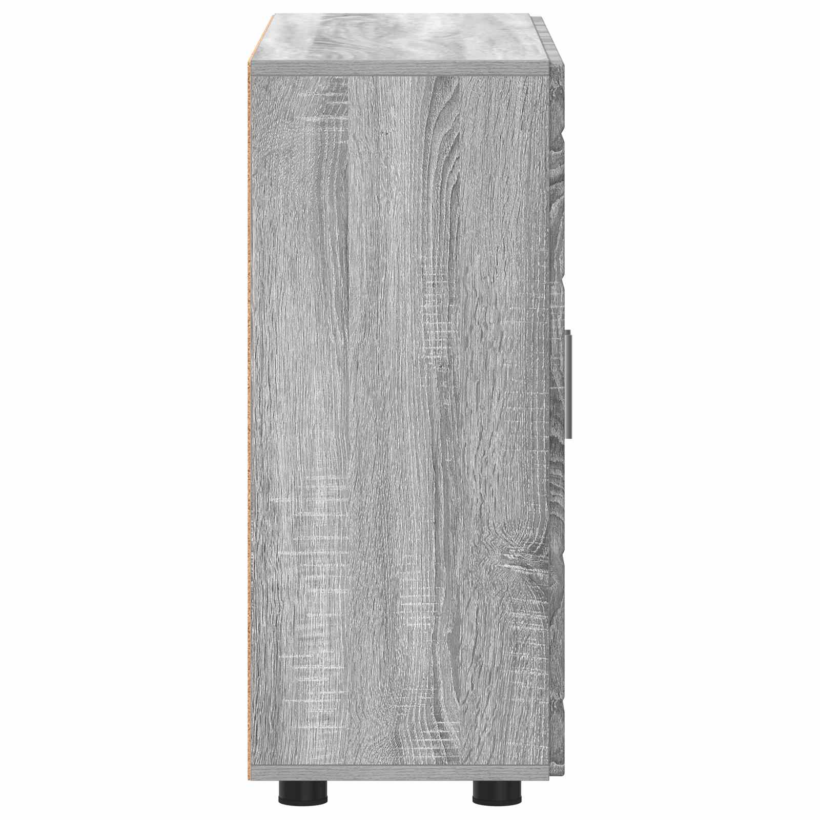 vidaXL Drewniana szafka Szary Sonoma 88,5 x 30,5 x 73 cm