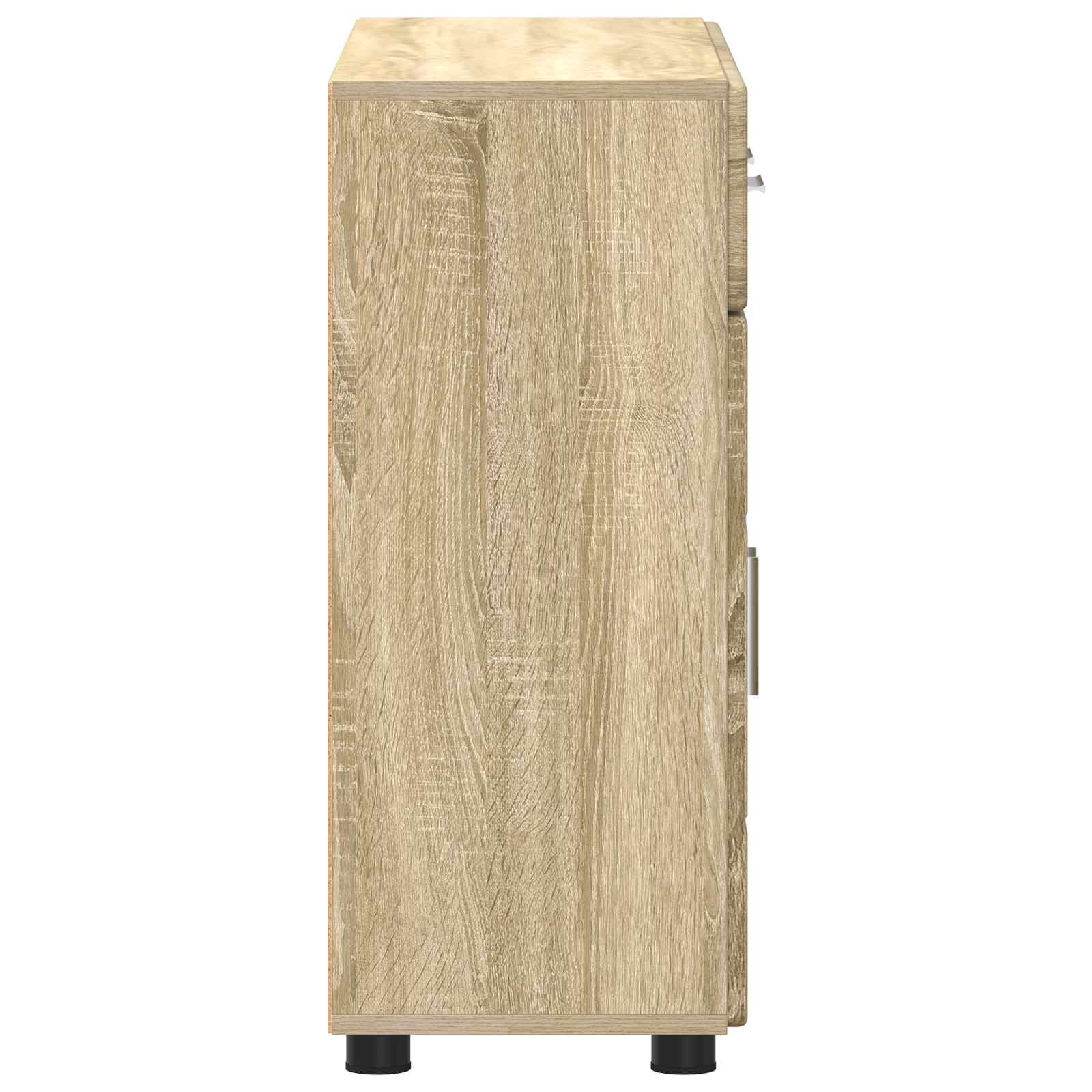 vidaXL Bufet FLORIN 88,5 x 30,5 x 73 cm Dąb Sonoma Drewno inżynieryjne