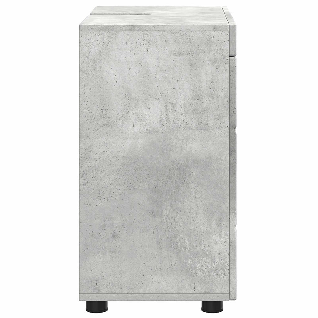 vidaXL Zestaw Szafek Łazienkowych TULUM Betonowy szary 60 x 34 x 63 cm