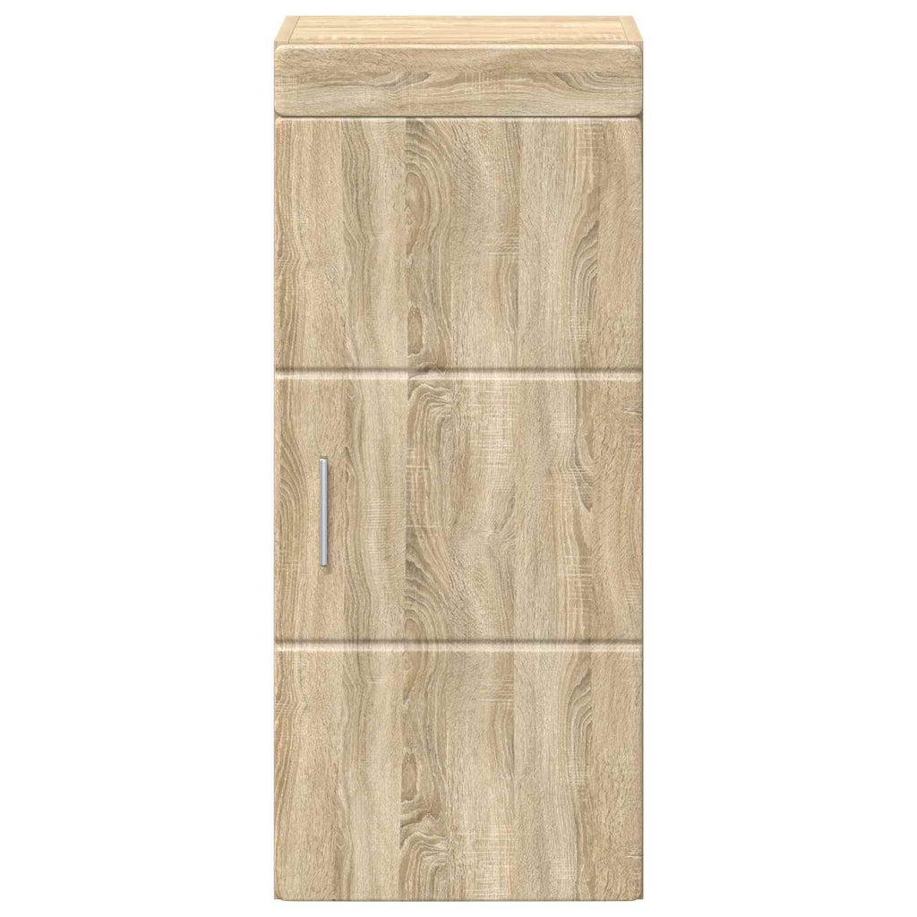 vidaXL Szafka ścienna łazienkowa TULUM Dąb Sonoma 37 x 24,5 x 86 cm