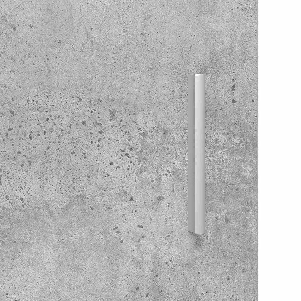 vidaXL Zestaw Szafek Łazienkowych TULUM Betonowy szary