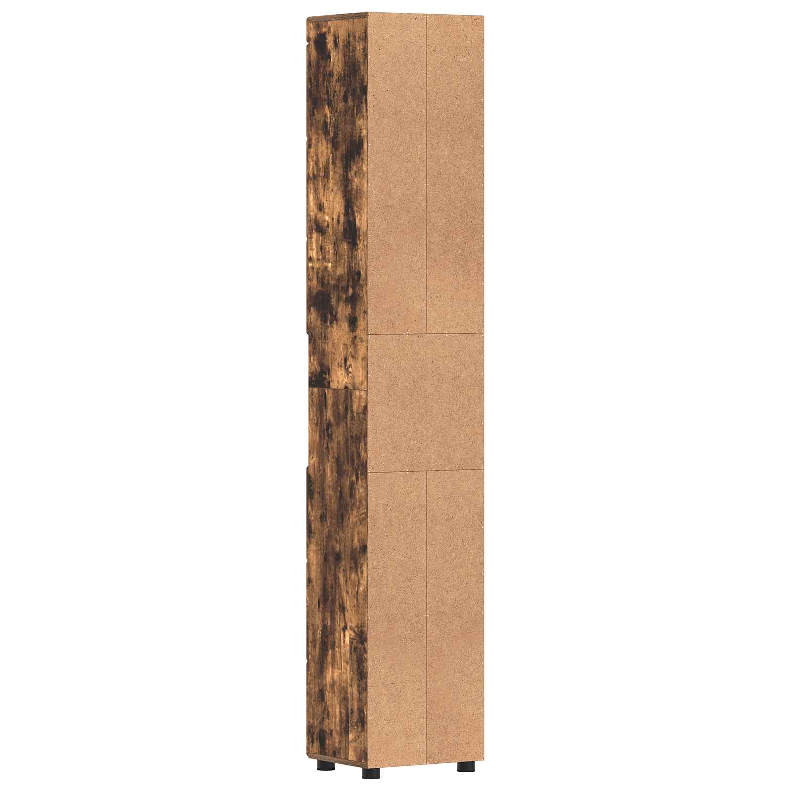 vidaXL Zestaw Szafek Łazienkowych TULUM Dąb wędzony 37 x 31,5 x 203 cm