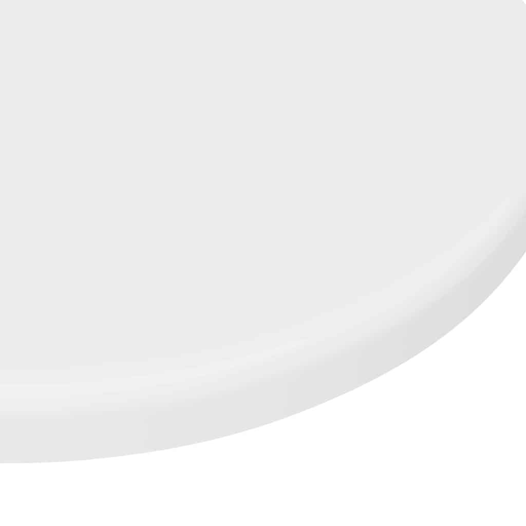 vidaXL Blat stołu Biały Ø 30 x 1,5 cm Materiał drewnopochodny