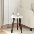 vidaXL Blat stołu Biały Ø 30 x 1,5 cm Materiał drewnopochodny