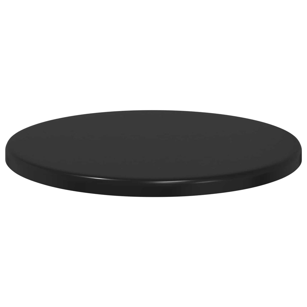 vidaXL Blat stołu Ø 30 x 1,5 cm Okrągły Drewno inżynieryjne Czarny