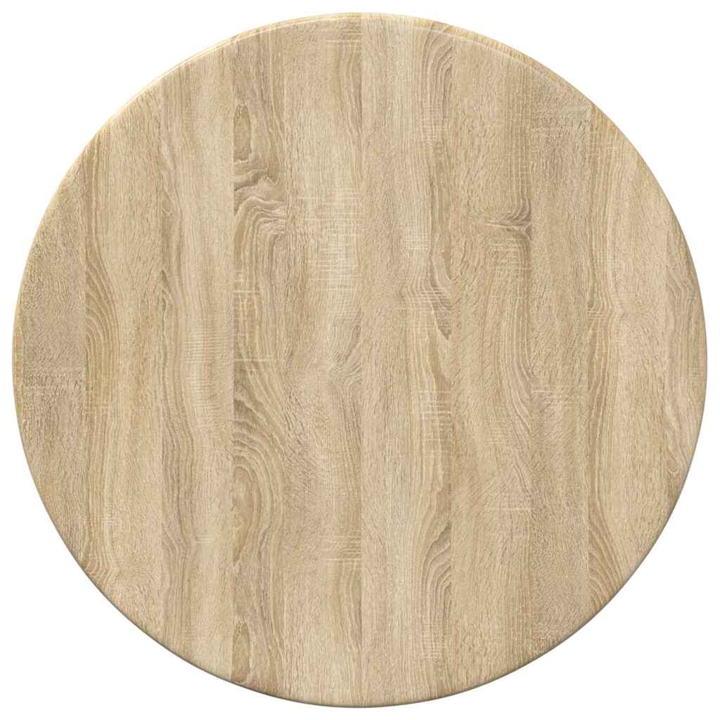 vidaXL Blat stołu dąb sonoma Ø 30 x 1,5 cm Materiał drewnopochodny