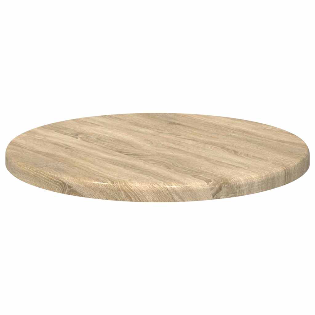 vidaXL Blat stołu dąb sonoma Ø 30 x 1,5 cm Materiał drewnopochodny