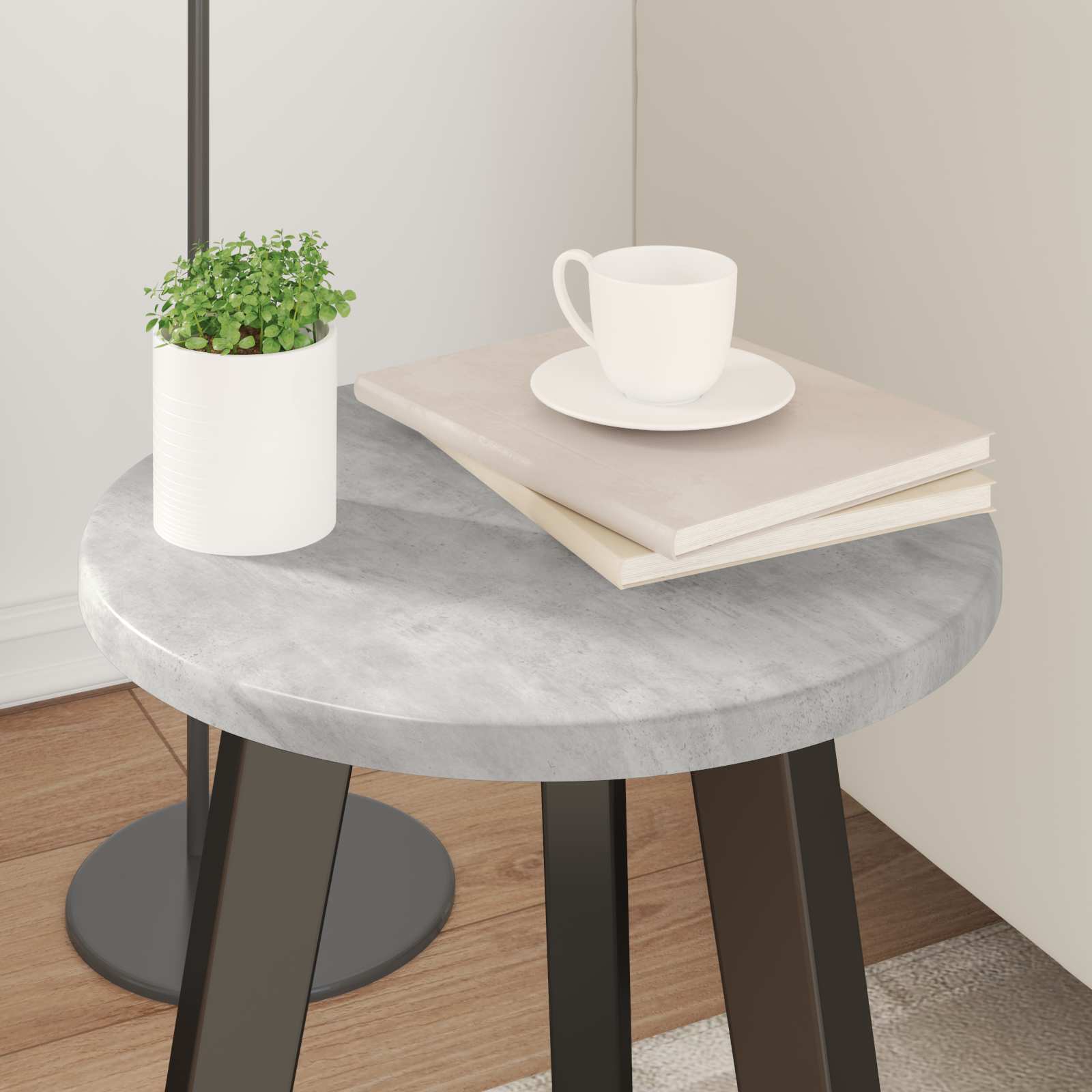 vidaXL Blat stołu Ø 30 x 1,5 cm Okrągły Drewno inżynieryjne