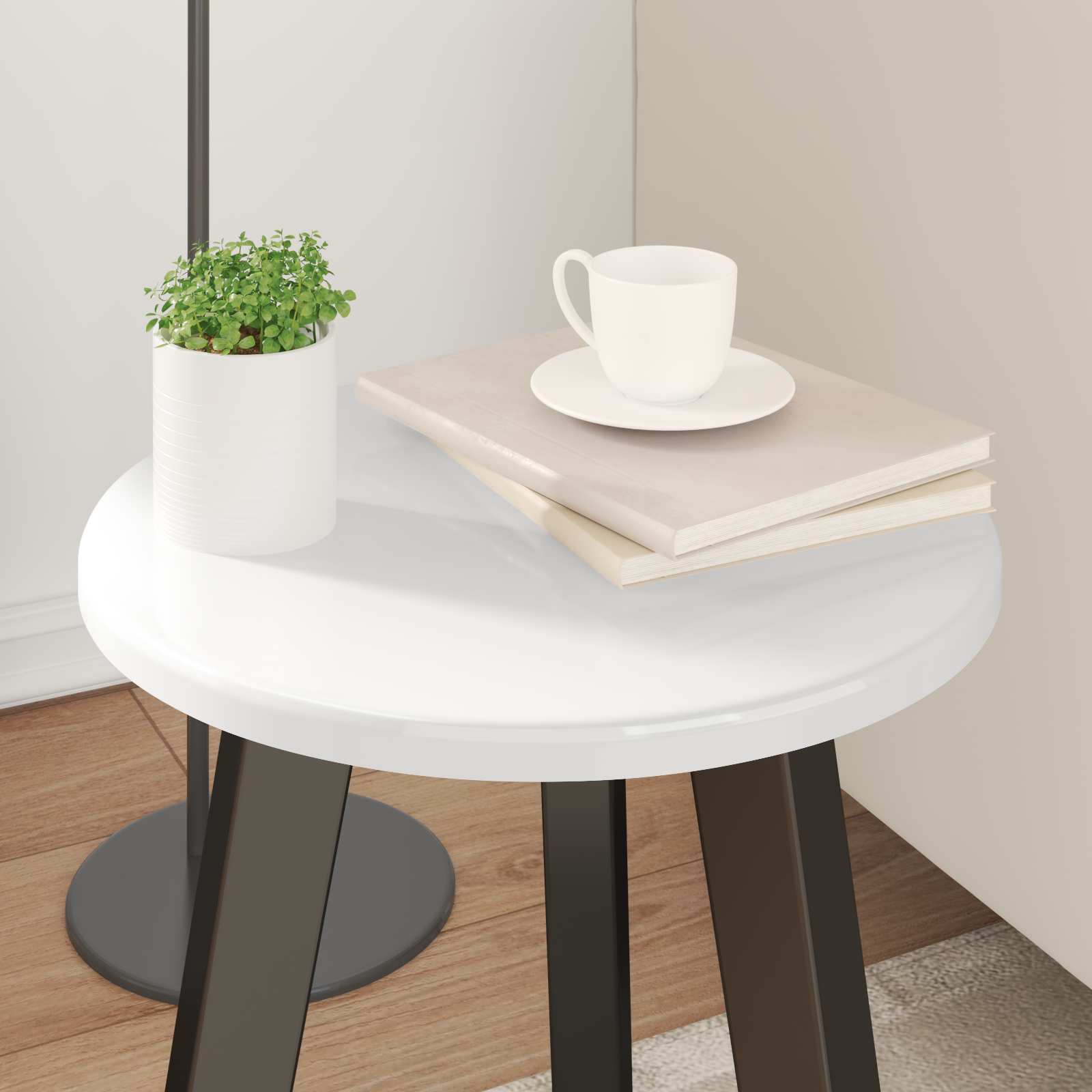 vidaXL Blat stołu Ø 30 x 1,5 cm Okrągły Drewno inżynieryjne