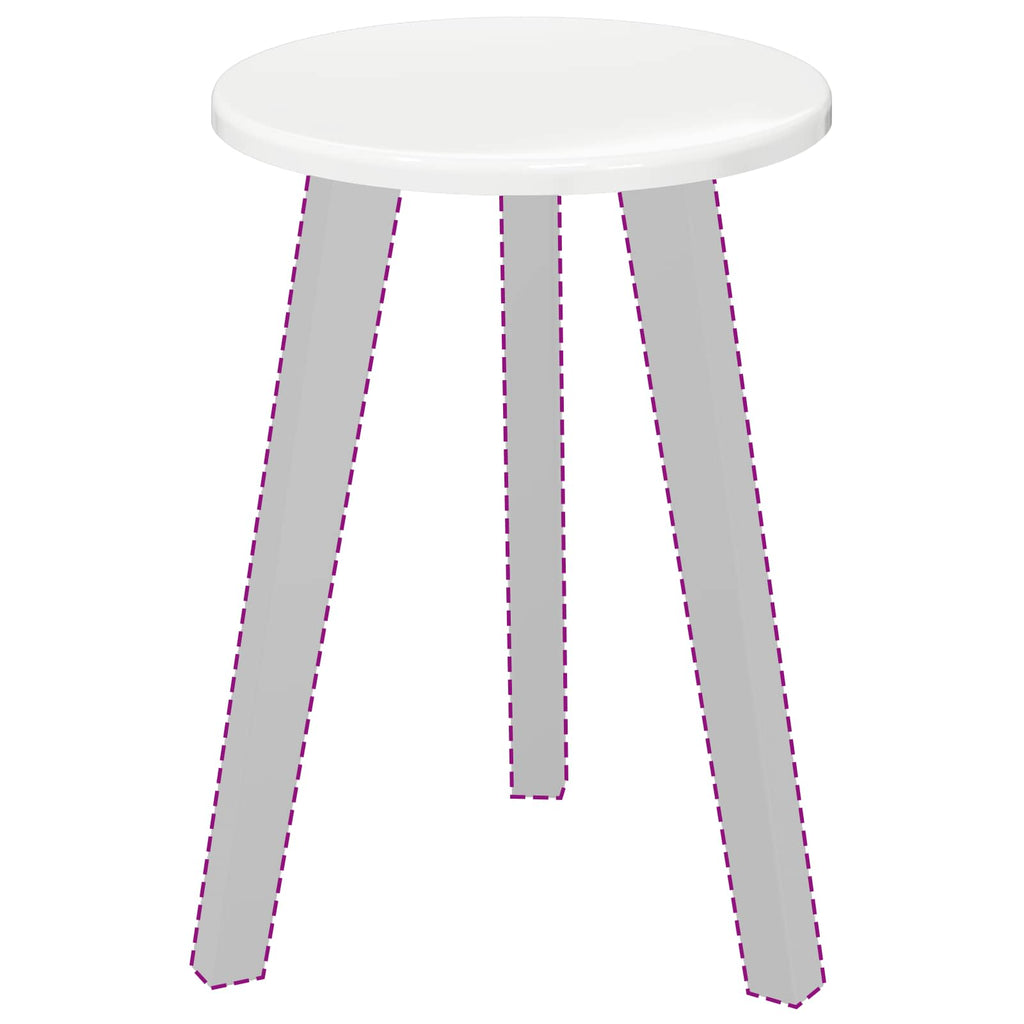 vidaXL Blat stołu Ø 30 x 1,5 cm Okrągły Drewno inżynieryjne