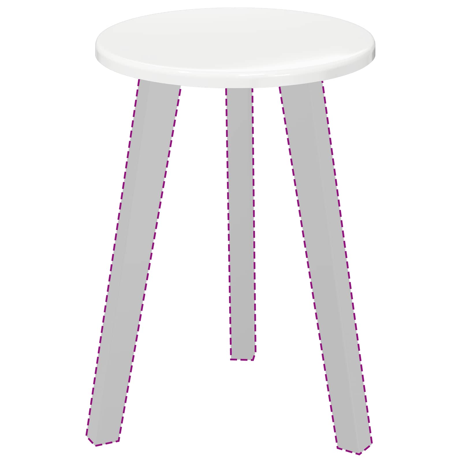 vidaXL Blat stołu Ø 30 x 1,5 cm Okrągły Drewno inżynieryjne
