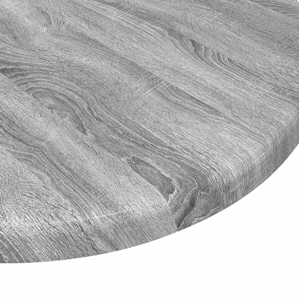 vidaXL Blat stołu Szary Sonoma Ø 30 x 1,5 cm Materiał drewnopochodny
