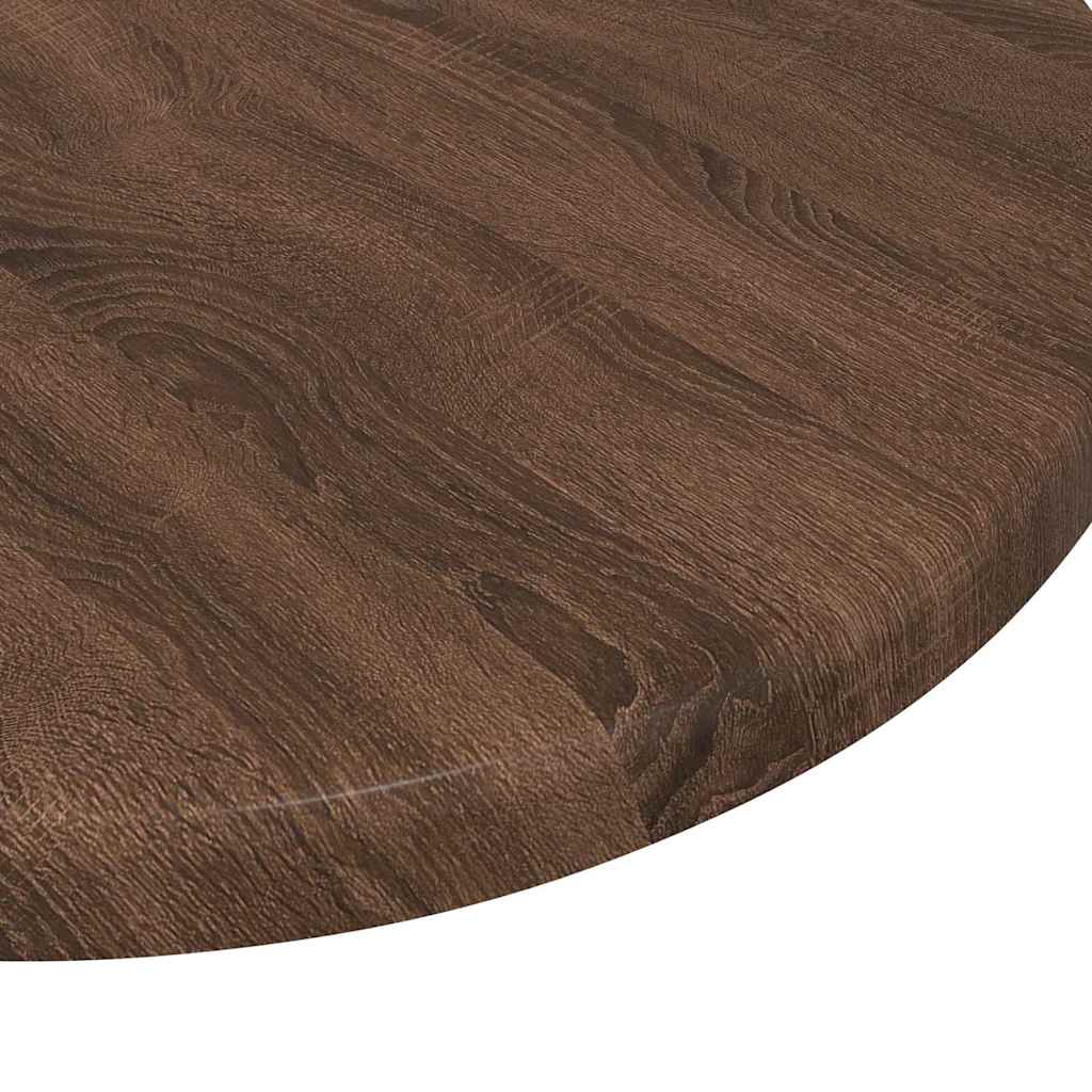 vidaXL Blat stołu Brązowy dąb Ø 30 x 1,5 cm Materiał drewnopochodny