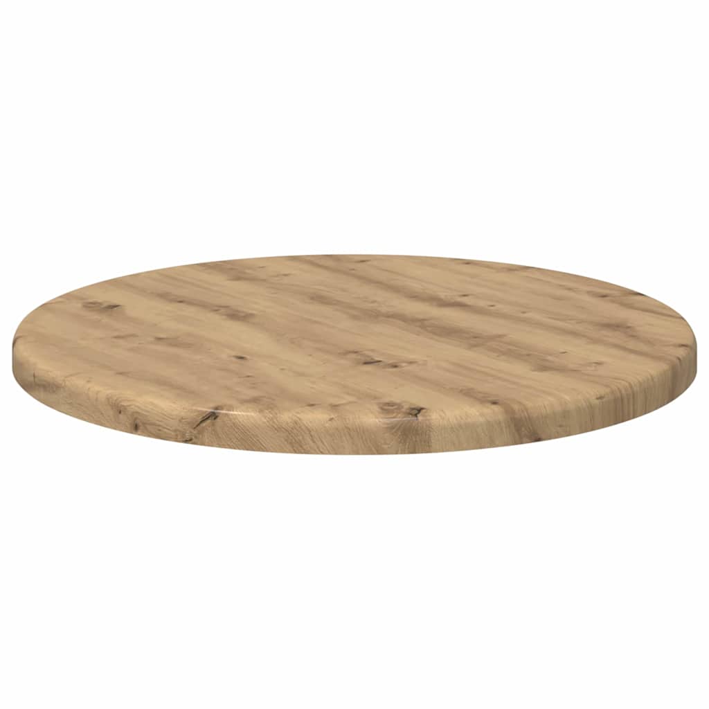 vidaXL Blat stołu dąb artisan Ø 30 x 1,5 cm Materiał drewnopochodny