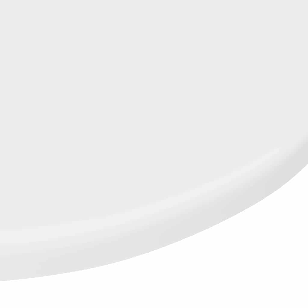 vidaXL Blat stołu Biały Ø 40 x 1,5 cm Materiał drewnopochodny