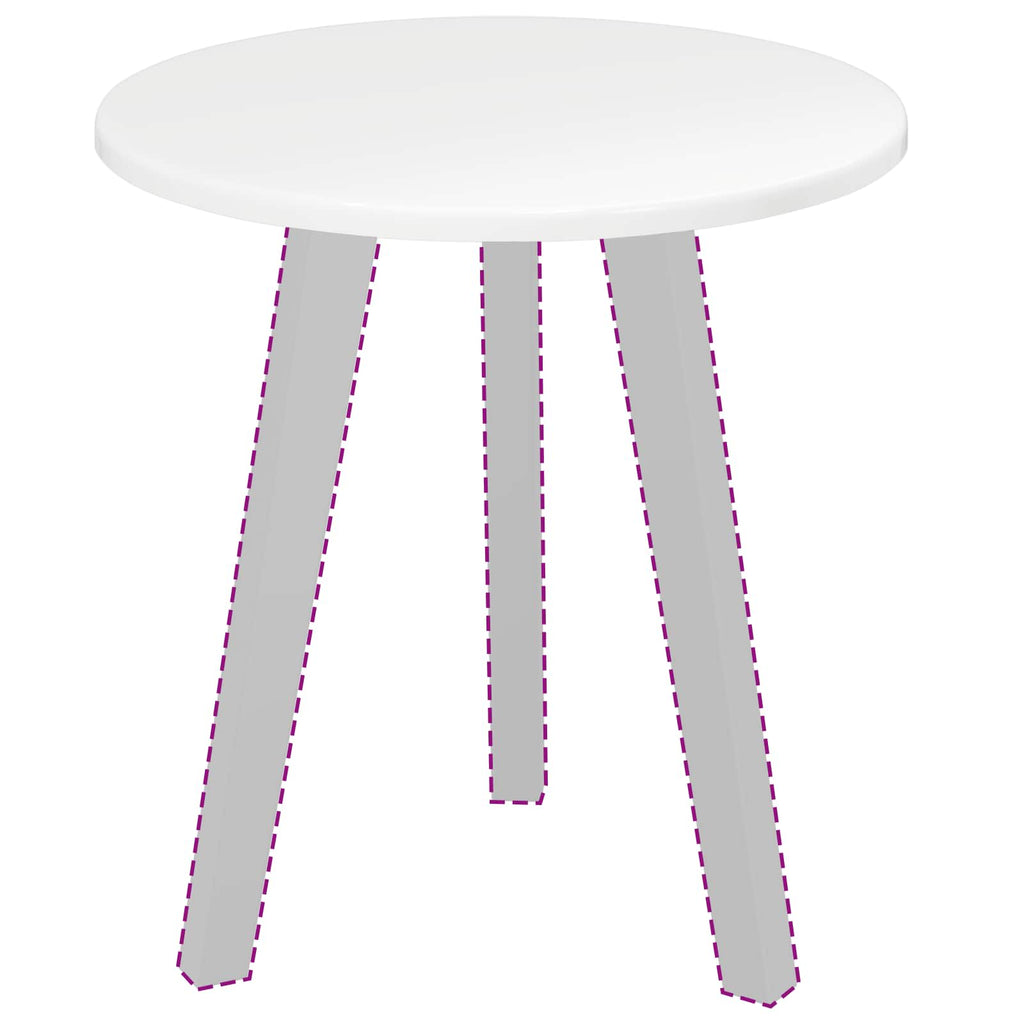 vidaXL Blat stołu Ø 40 x 1,5 cm Okrągły Drewno inżynieryjne