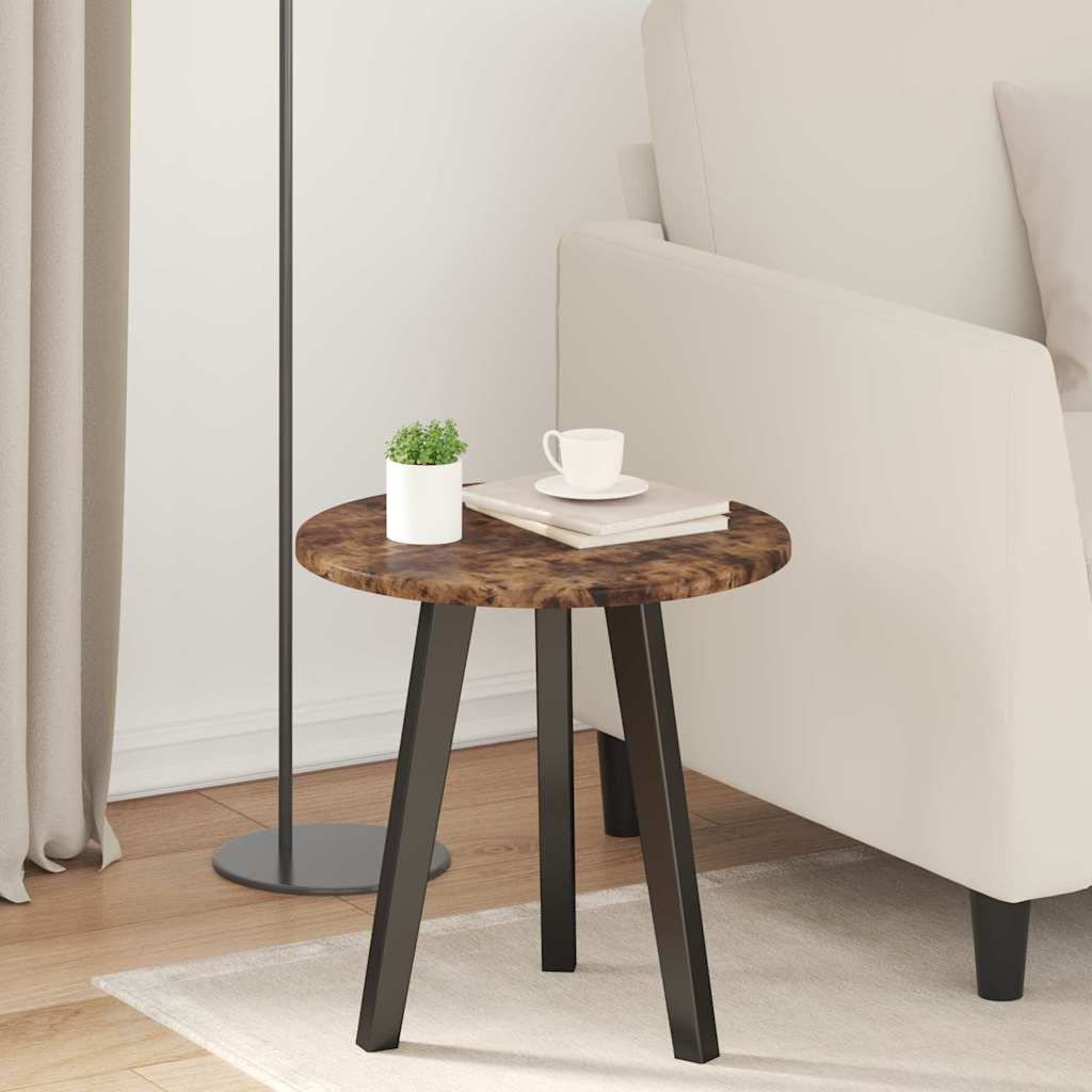 vidaXL Blat stołu Wędzony dąb Ø 40 x 1,5 cm Materiał drewnopochodny