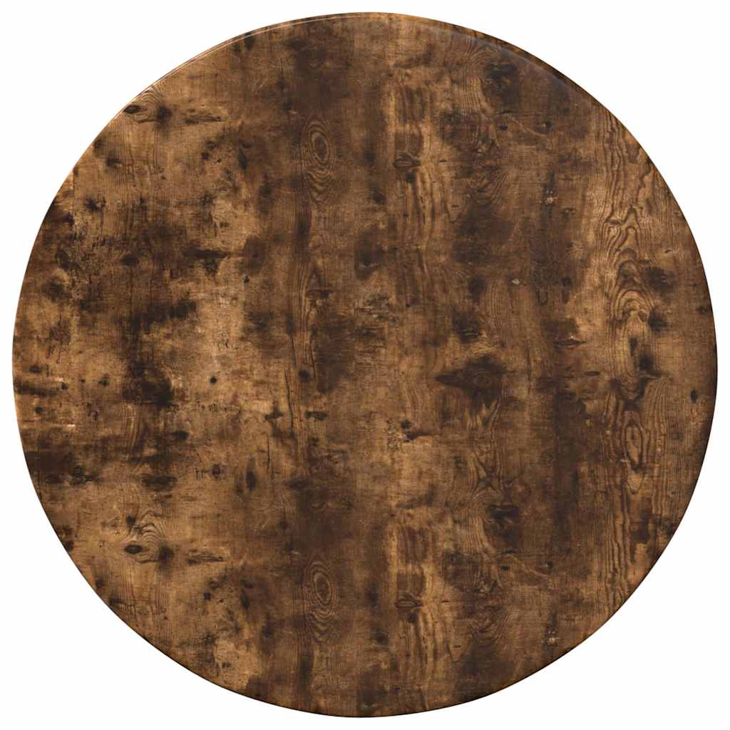 vidaXL Blat stołu Wędzony dąb Ø 40 x 1,5 cm Materiał drewnopochodny