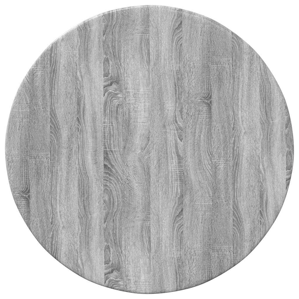 vidaXL Blat stołu Szary dąb sonoma Ø 40 x 1,5 cm