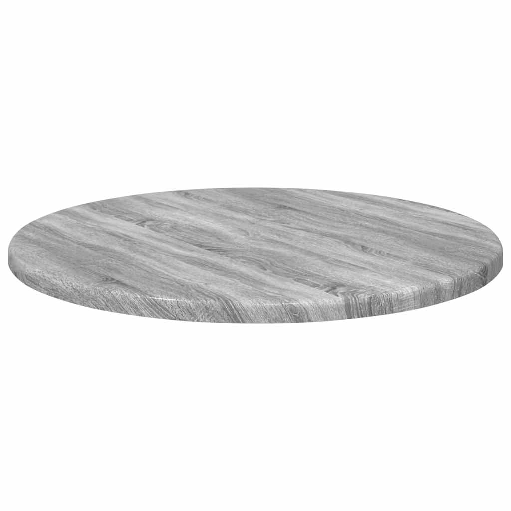 vidaXL Blat stołu Szary dąb sonoma Ø 40 x 1,5 cm
