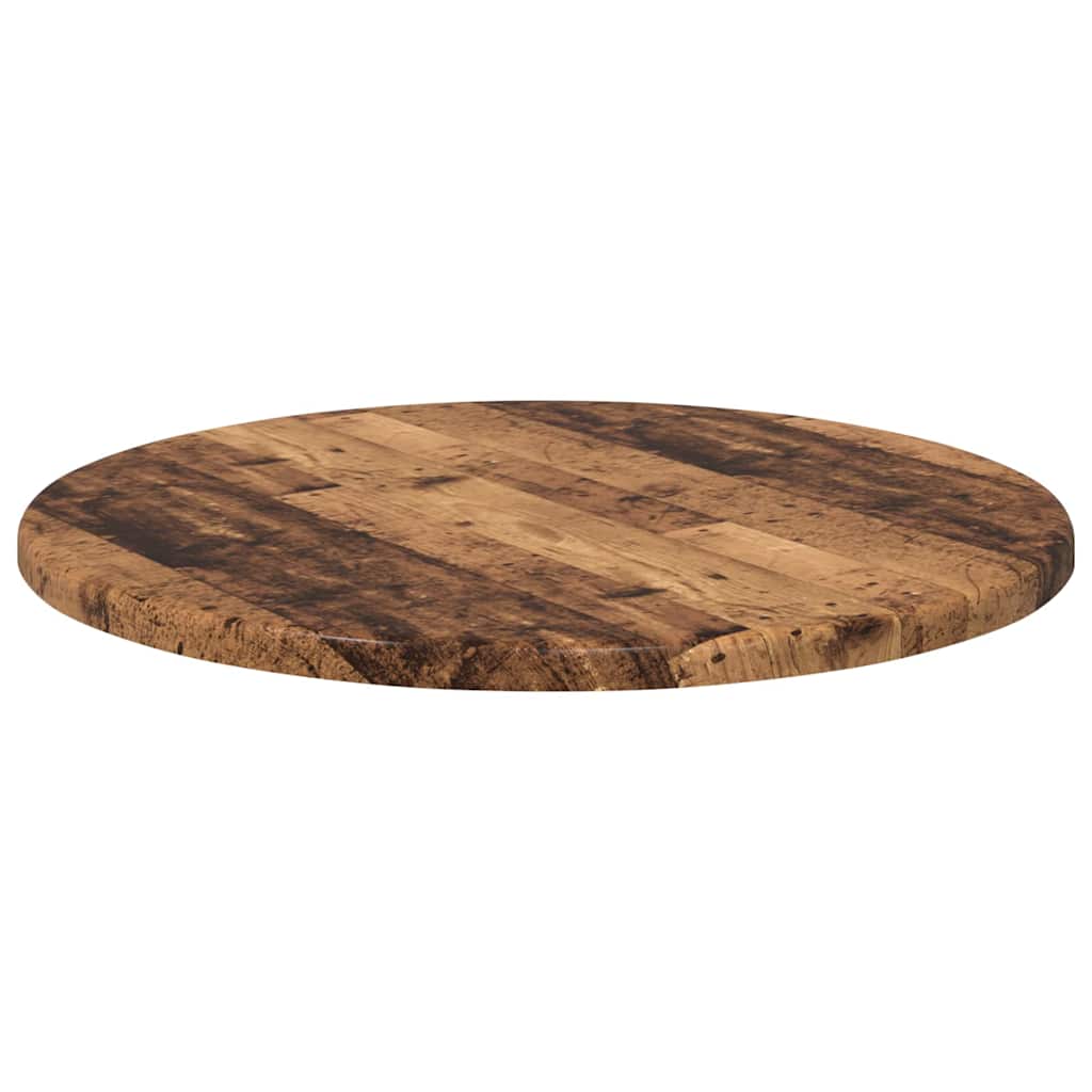 vidaXL Blat stołu Stare drewno Ø 40 x 1,5 cm Materiał drewnopochodny