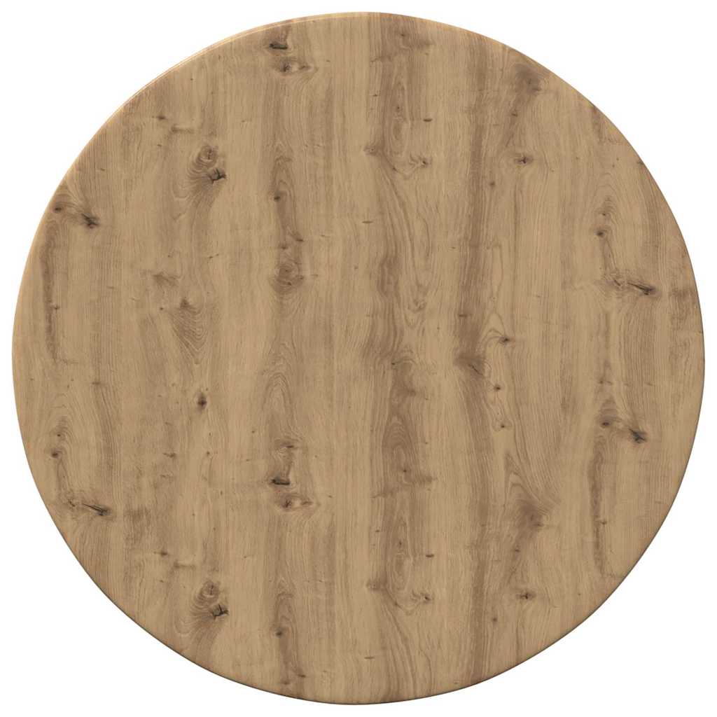 vidaXL Blat stołu dąb artisan Ø 40 x 1,5 cm Materiał drewnopochodny