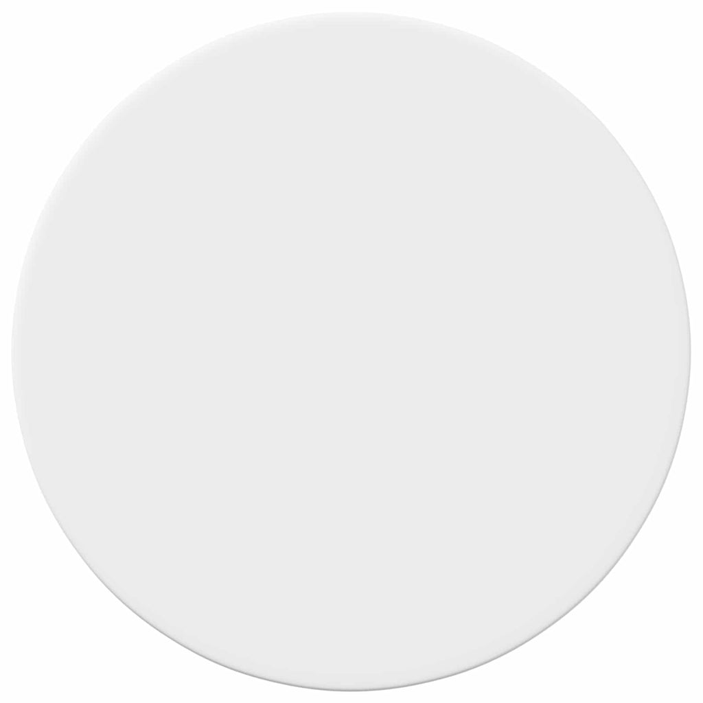 vidaXL Blat stołu Ø 50 x 1,5 cm Okrągły Drewno inżynieryjne Biały